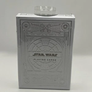 Star Wars White Playing Cards By Theory 11 (New Sealed) rare collectible - Picture 1 of 2