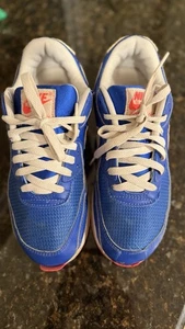 Nike Air Max 90 “Dark Marina Blue Infrared” DM8316-400 Men’s Size 7.5 - Running - Picture 1 of 8