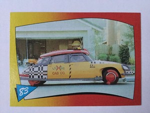 Topps Back To The Future Part II 2 Trading Card 83 Citroen Taxi Cab
