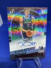 2020 Panini Donruss Basketball Signature Series Xavier Tillman Rookie Auto Card
