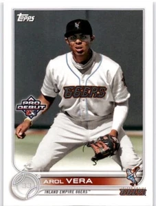 AROL VERA 2022 Topps Pro Debut #PD-141 Inland Empire 66ers - Picture 1 of 2