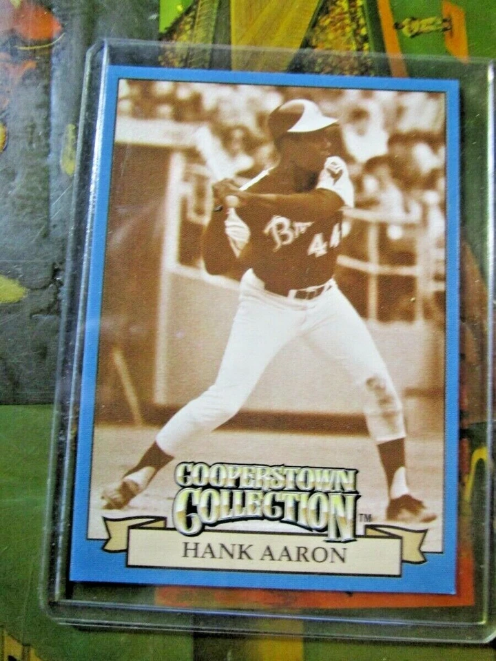 Hank Aaron 1996 Starting Lineup Cards Cooperstown Collection - Image 1 of 1