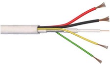Cavo TVCC composto da MICROCOAX 75Ω+2x0.50+2x0.22 tvcc matassa 100 mt