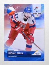 2022 BY cards Beijing Olympics Ice Hockey Team Czechia Pick a Player Card
