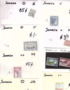 Worldwide Stamp Collection countries that begin with j duplicates cv $88. (mb19 - Picture 1 of 3