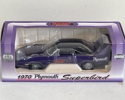 RARE Crown Premiums Lennox Heatcraft 1970 Plymouth Superbird, Purple, 1/24 NIB - Image 1 of 4
