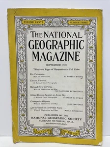 The National Geographic Magazine, September 1939 Issue - Picture 1 of 10