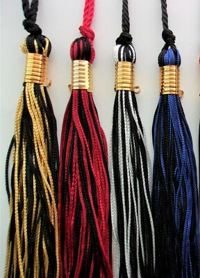GRADUATION TASSEL-2 COLOR, & 3 CHARMS & BONUS 2025 2020 2021 2022 2023 2024 NEW - Image 1 of 4