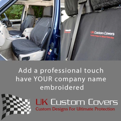 ADEQUADO PARA CAPAS DE ASSENTO DIANTEIRO LAND ROVER DISCOVERY4 INC. BORDADO (2009-2016) 107 BEM - Imagem 1 de 4