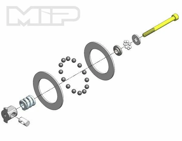 MIP - Moore's Ideal Products - Super Diff, Carbide Rebuild Kit for TLR 22 Series - Image 1 of 1