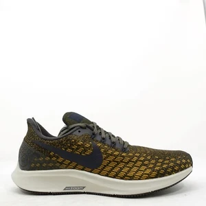 Nike Air Zoom Pegasus 35 Grey Gray Yellow 942851-007 Men's Size 7.5 - Picture 1 of 9