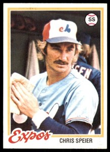 1978 Topps Chris Speier (100) Baseball Cards #221