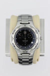 Tag Heuer CL1110.BA0700 Reloj Kirium Hombre Negro Plata Cronógrafo Profesional - Imagen 1 de 14