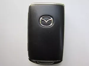OEM 2020-2024 MAZDA CX5 CX9 LLAVE INTELIGENTE MANDO A DISTANCIA SIN CORTAR LLAVE WAZSKE13D03/3 BT - Imagen 1 de 8