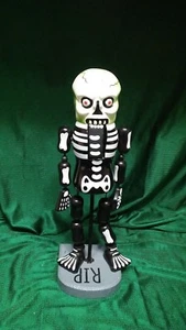 HALLOWEEN RIP NUTCRACKER 13 1/2 INCHES TALL - Picture 1 of 6