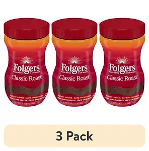 (3 pack) Classic Roast Instant Coffee, 12-Ounce Jar - Picture 1 of 6