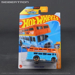 Hot Wheels Basic Cars #126 TROUBLE DECKER HW Fast Transit Mattel 2024 New - Picture 1 of 2