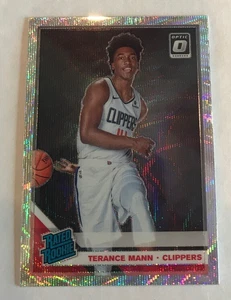 2019-20 Optic TERANCE MANN Fanatics Silver Prizm Wave SP RC RATED ROOKIE - Picture 1 of 2