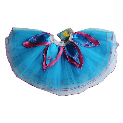 Dreamy Dress Ups Blue/Pink Fairy Princess Tulle Skirt-S-4/5-Party Costume Tutu - Image 1 of 4
