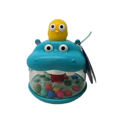 Battat Party Pop Hippo - Ball Popper Toy With 18 Colorful Balls -  Kids 1 year+ - Image 1 of 4