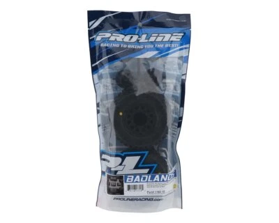 Pro-Line Badlands SC 2.2/3.0 Tires w/Raid Wheels (Black) (2) (M2) w/12mm HEX - Image 1 of 2