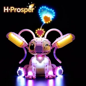 Luz LED para LEGO 43257 Angel lilo & Stitch hágalo usted mismo lámpara decorativa (sin modelo) - Imagen 1 de 6
