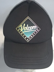 VOLCOM SINCE FOREVER TRUCKER HAT CAP SNAPBACK BLACK - Picture 1 of 10