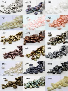 Cuentas Largas Magatama Miyuki - Bolsa 10grs Varios Colores - Imagen 1 de 20