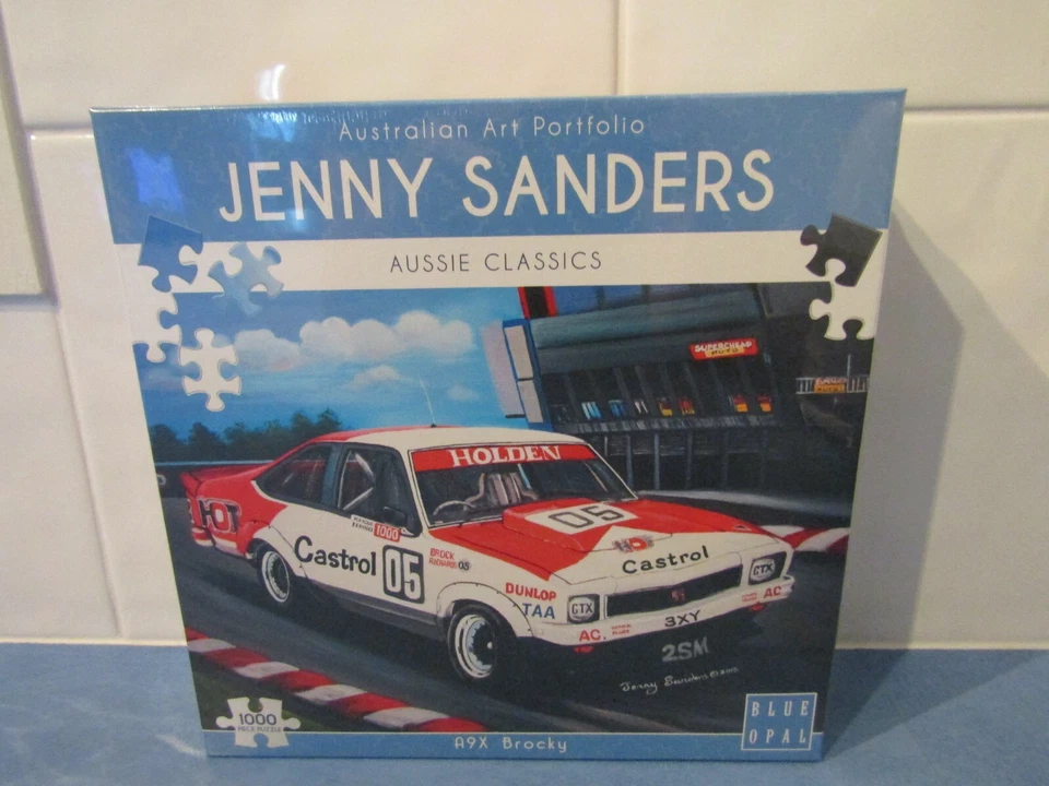 Blue Opal A9X Brocky Holden Torana 1000 Piece Jigsaw Puzzle New & Sealed!!! - image 1 of 1