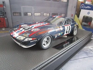 FERRARI 365 Daytona GTB4 Coupe 24 Ore Le Mans 1975 #48 Mignot Jones Motul TM 1:18 - Foto 1 di 6