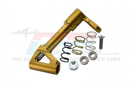 Kyosho NSR500 Motorcycle Upgrade Parts – Aluminum Steering Post With Springs & Bearings (Titanium Set) - View #9