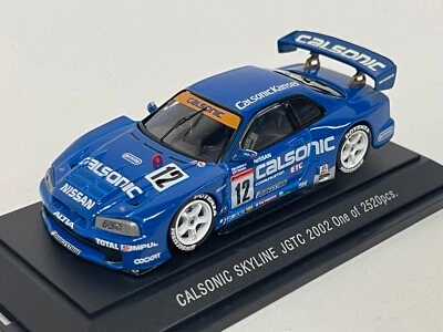 Coche #12 #335 CS1083 1/43 Ebbro Calsonic Nissan GT-R R34 JGTC 2002 Foto 1 de 4