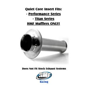 HMF Exhaust Muffler Quiet Core Insert Suzuki Ltr 450 Z400 Z250 - Picture 1 of 1