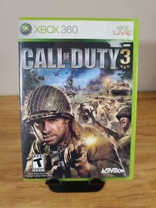 Call of Duty 3 (Microsoft Xbox 360) TESTED & COMPLETE - Picture 1 of 4