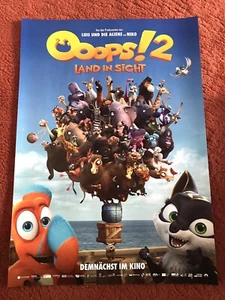 Ooops 2 Land in Sicht Kinoplakat Poster A1, Animation - Bild 1 von 1