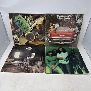 Lot Of 4 The Guess Who Vinyl LP Records - #10, Road Food, So Long, Bannatyne - Picture 1 of 24
