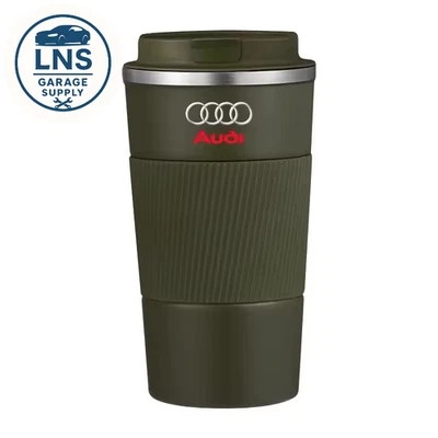1Pcs Thermo Cafe Coffee Mug Car Thermos Mug Travel Thermo Cup For Audi - Image 1 of 4