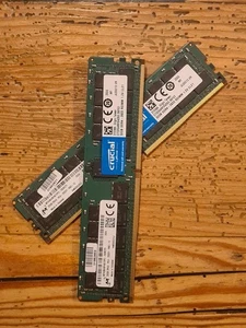 Crucial 64GB (2x32GB) RDIMM DDR4-2933 CL21 Registered Server RAM - Bild 1 von 3