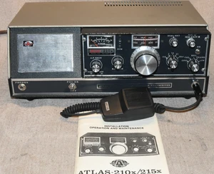 Atlas 210X Émetteur-récepteur HF avec console d'alimentation 220-CS - Photo 1/6
