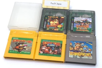 Donkey Kong 5 Set GB, 2001, LAND Nintendo GAMEBOY Game boy Color GBC JP Cleaned - Image 1 of 4