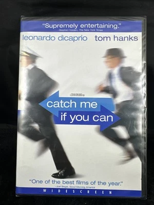 Catch Me If You Can (DVD, 2002) Tom Hanks, Leonardo DiCaprio - New, Sealed! - Image 1 of 4