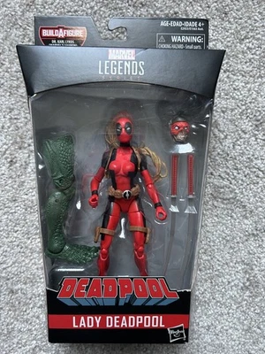 Figura Build-A-Figure Lady Deadpool Sauron de Marvel Legends  Foto 1 de 4