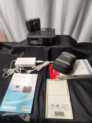 (Tested For Power)Canon Selphy CP800 Compact Photo Printer W Powershot A590 IS - Image 1 of 4