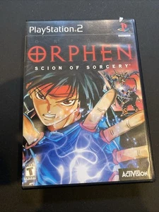 Orphen Scion of Sorcery PS2 PlayStation 2 Complete CIB + Reg Card - Picture 1 of 4