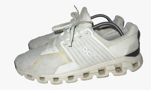 ZAPATILLAS CON CORDONES SINTÉTICAS BLANCAS ON CLOUD QU PARA HOMBRE TALLA UK 11 EU 46 US 11.5 EN MUY BUENA CONDICIÓN - Imagen 1 de 23