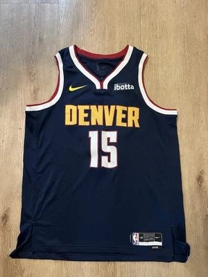 Nikola Jokic Nike Denver Nuggets Icon Edition ibotta Jersey Mens Large 48 Blue - Image 1 of 4