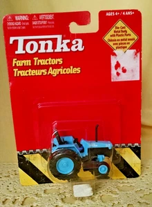 TONKA TRACTOR D12 NEW 2008 HASBRO MAISTO BLUE 15161 DIE CAST METAL PLASTIC FARM. - Picture 1 of 14