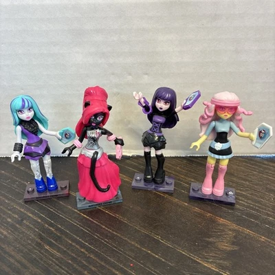 Monster High Mega Bloks lote de 4 figuras Foto 1 de 4