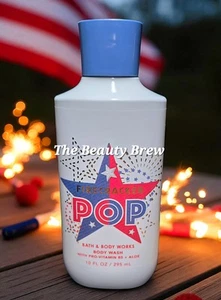 New Bath and Body Works Firecracker Pop Body Wash, Shower Gel 10oz - Picture 1 of 2