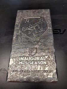 FC CINCINNATI INAUGURAL MLS 2019 SEASON TICKET MEMBER METAL PLAQUE WITH BASE  - Picture 1 of 2